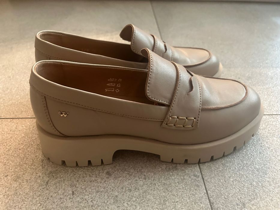 Buty skórzane Wojas