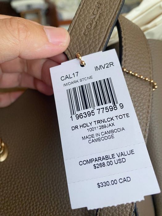 оригінальна сумка Coach
