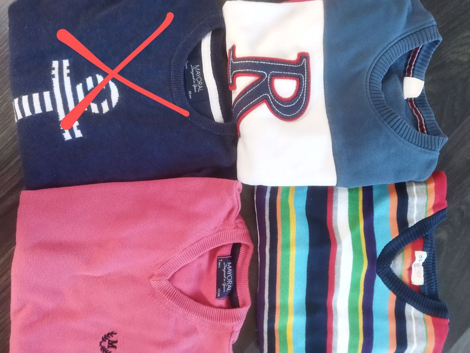 Polos e malhas Mayoral e girândola 7/8