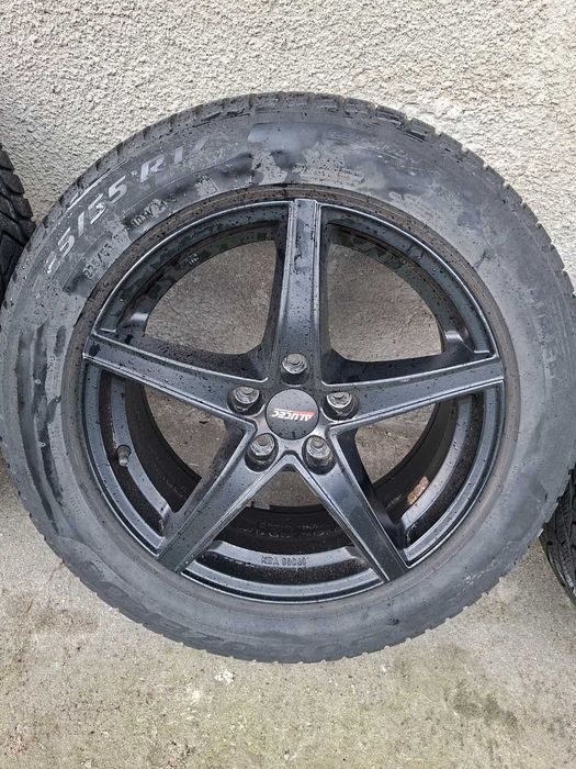 Koła zimowe Alufelgi ALUTEC 17" 225/55 R17 KBA 50069 Czarny Połysk