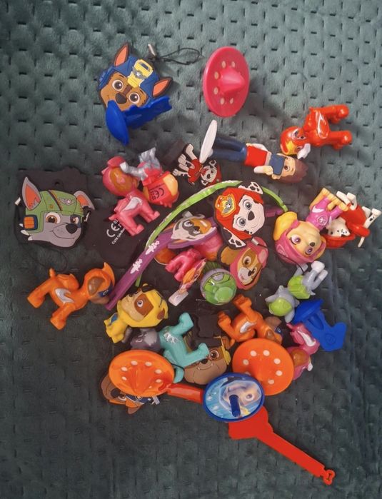 Psi patrol paw patrol figurki mix zestaw