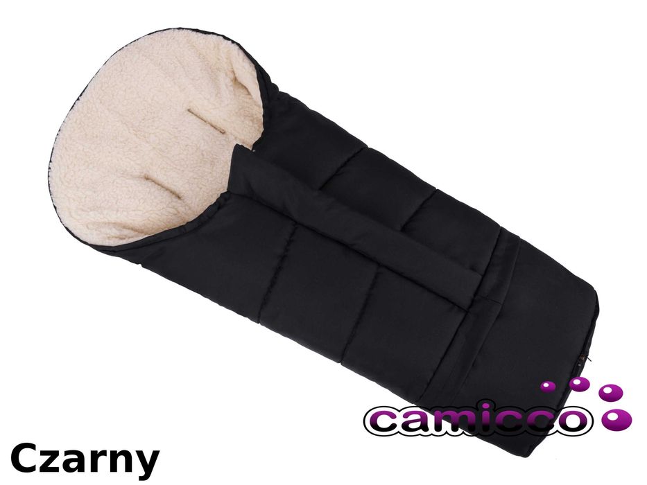 ŚPIWOREK MUMIA wełna PRZEDŁUŻANY rośnie z dzieckiem do wózka 90-110 cm