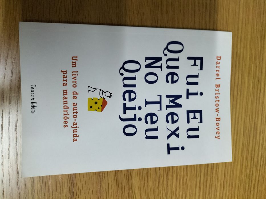 Livro "Fui eu que mexi no teu queijo"