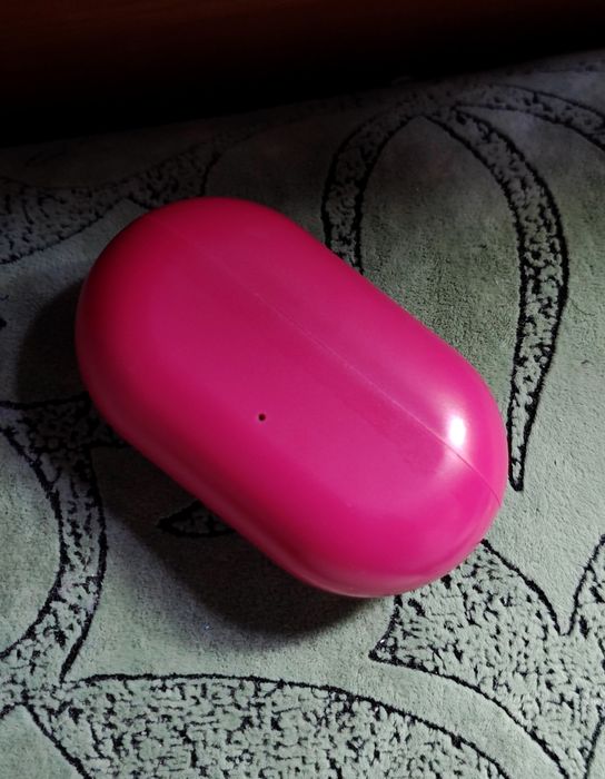 Навушники малинові гарний звук Bluetooth  безпровідні air pods