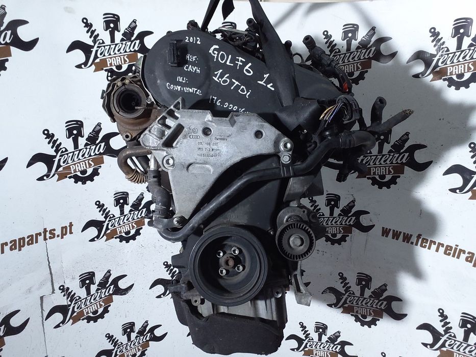 Motor Vw Golf 6 1.6 Tdi Ref: Cayh