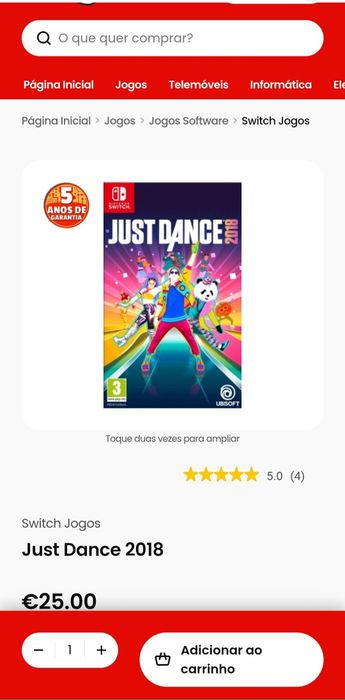 Just Dance 2018 Nintendo Switch