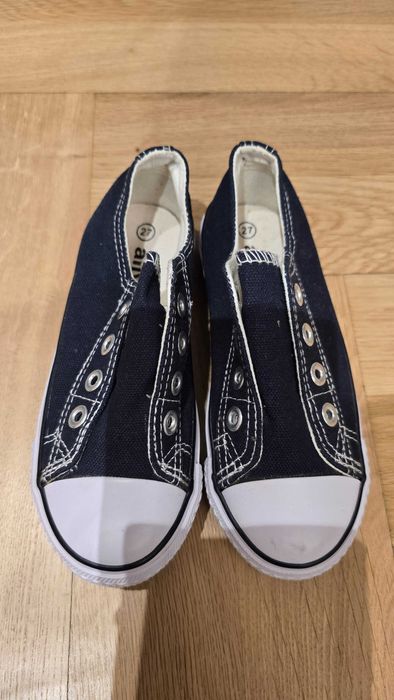NOWE Trampki granatowe dla chłopca 27