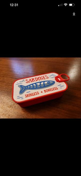 Porta-Joias Caixa Sardinhas