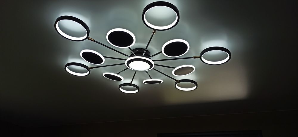 Люстра світлодіодна 120 см світильник лед