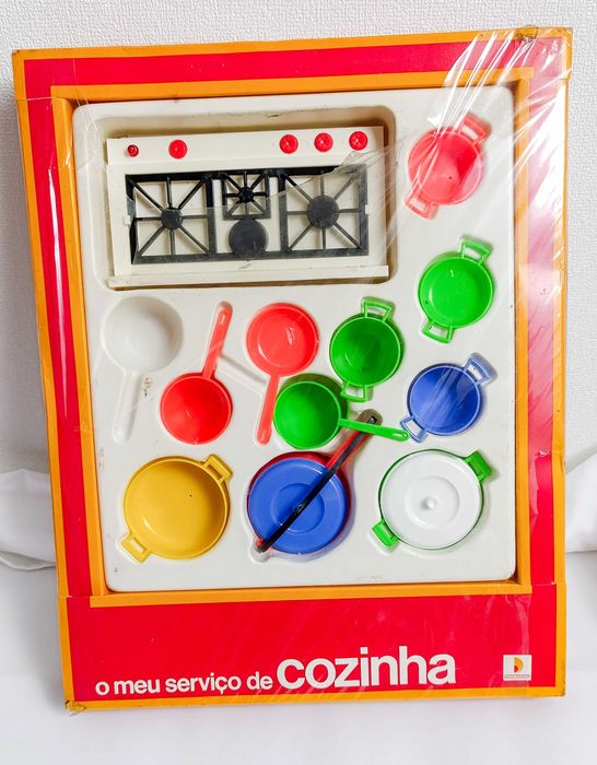 Conjunto Cozinha de Brincas Vintage