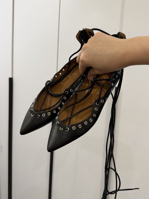 Босоніжки на завязках Zara