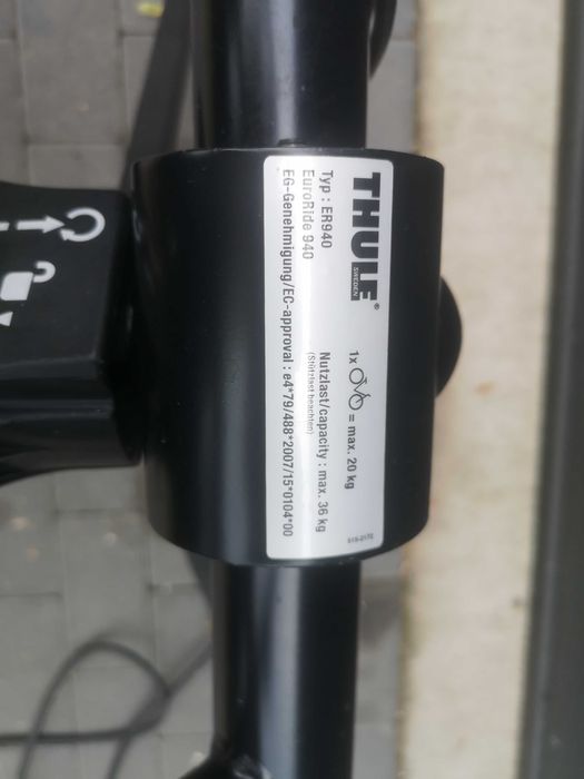 Bagażnik Rowerowy na hak Thule EuroRide 940