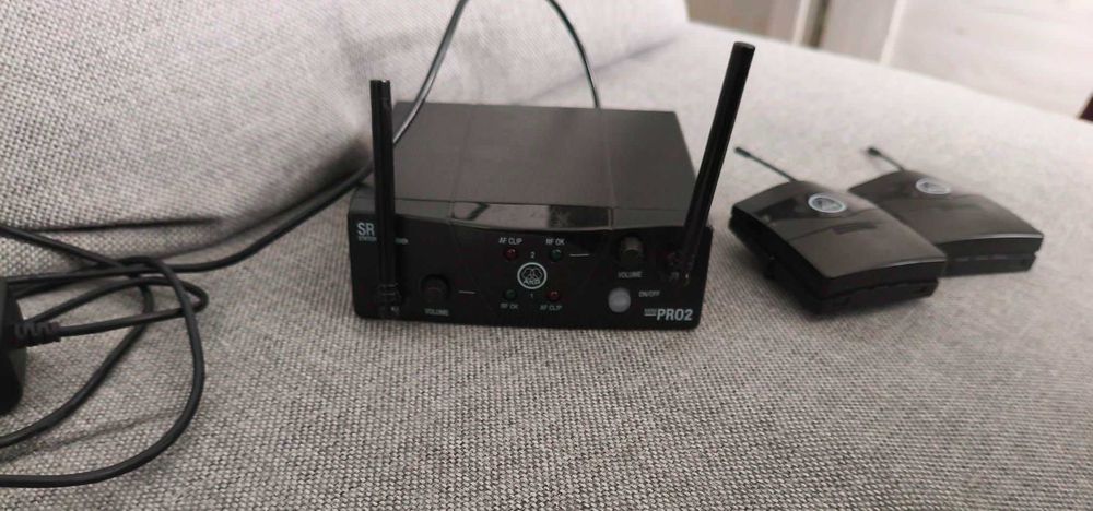 Mikrofon bezprzewodowy AKG WMS 40 Dual vocal instrumental set
