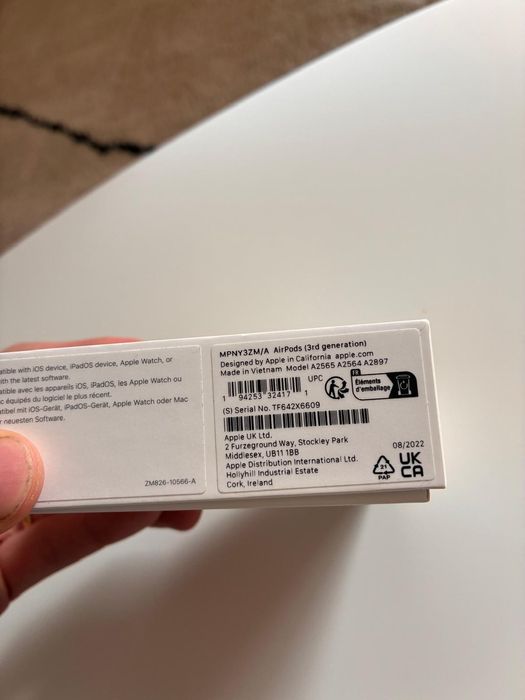 AirPods 3a geração