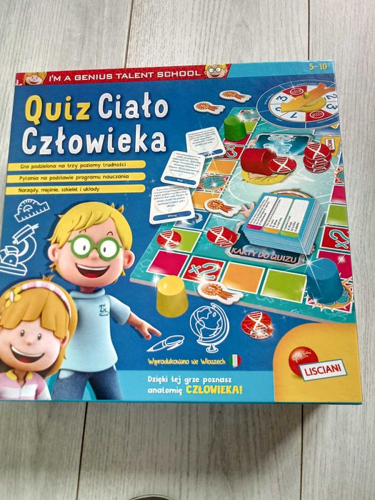 Gra planszowa ciało czlowieka