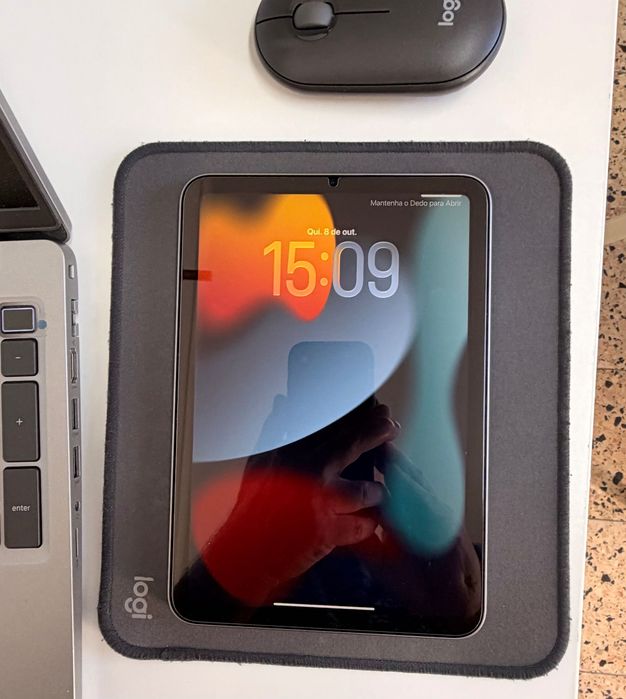 iPad Mini 7 256GB Cinza - Como Novo