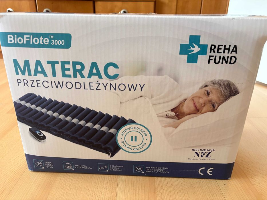 Materac przeciwodleżynowy "BioFlote 3000"