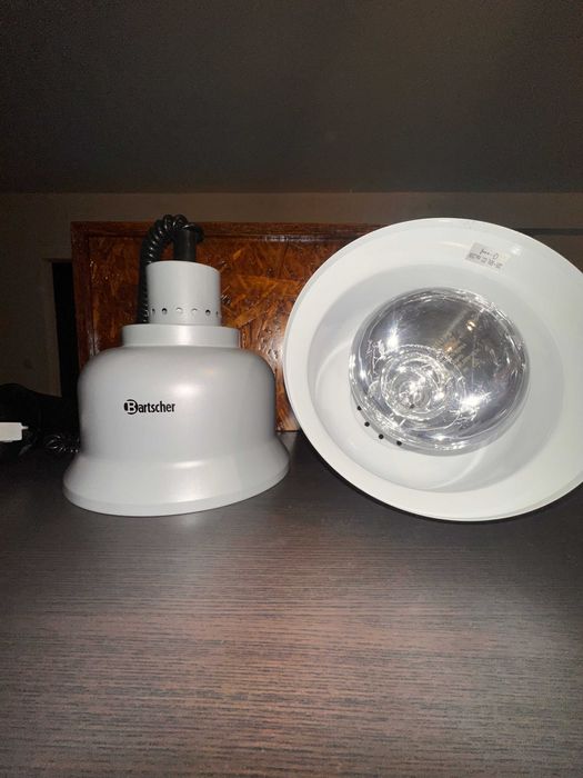 Candeeiro de aquecimento extensível cobre 250W Bartscher IWL250D KU