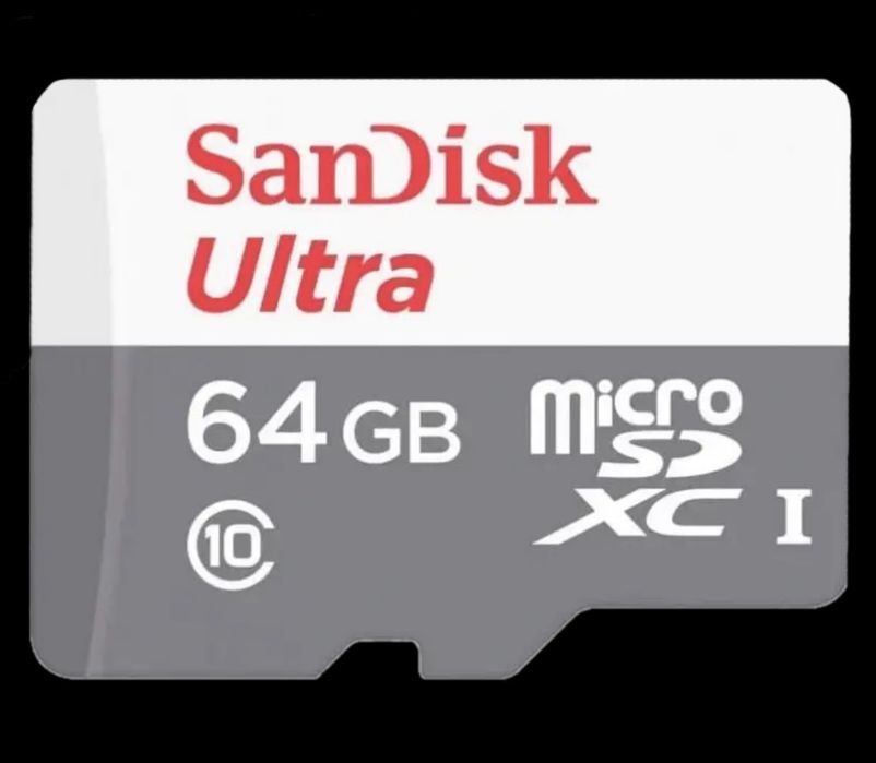 Карта пам'яті SanDisk 64GB microSD class 10 Ultra Light