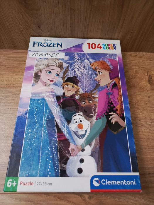 Puzzle dla dzieci Frozen Disney 104 elementy Clementoni