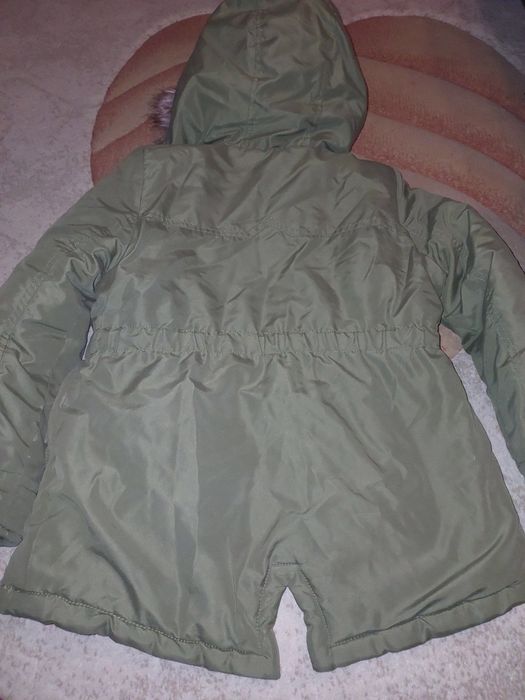 Kurtka zimowa dziewczęca parka Coccodrillo rozmiar 116