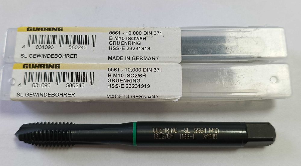 Метчики/Мітчики машинні G1/2, М8, М10