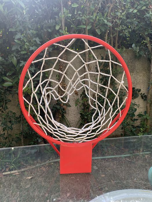 Aro de Basquetebol Metálico com Rede - Exelente Estado