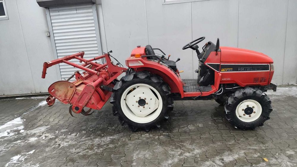 Traktorek z glebogryzarką Mitsubishi Mt 185 4x4 18 km Rewers
