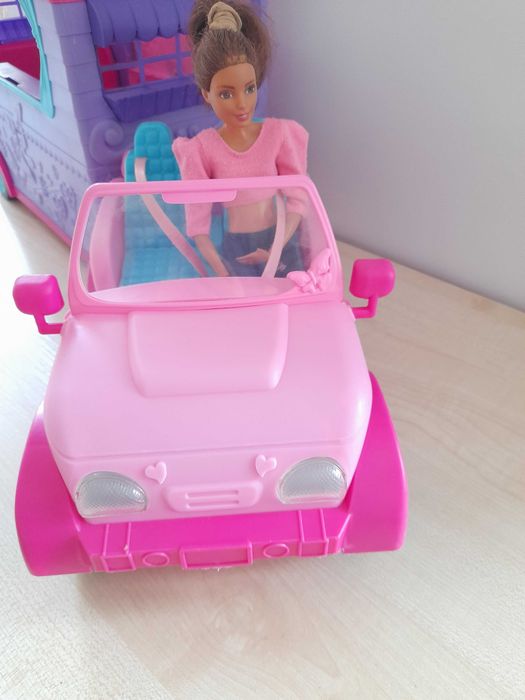 SPARKLE GIRLZ samochód z przyczepą kempingową