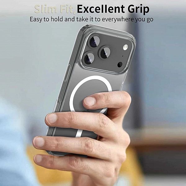 Etui Tech-Protect FlexAir Hybrid MagSafe na iPhone 17 Pro - przezroczy