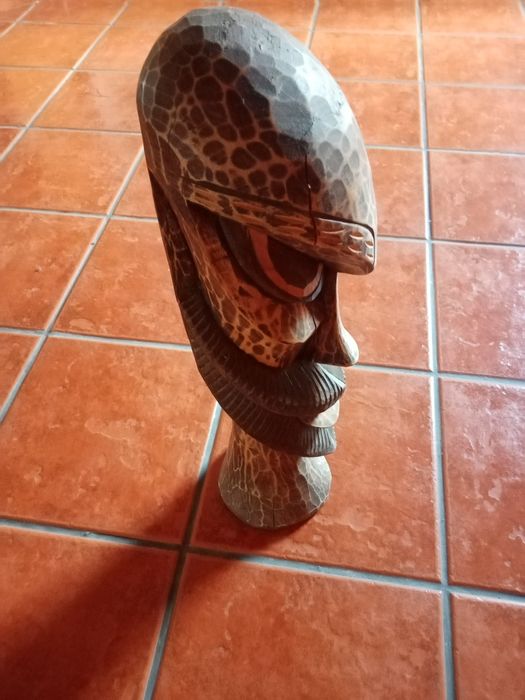 Peças de decoração madeira maciça