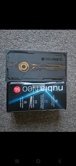 Nowa Nubia Neo 8/256 120 Hz pudelko akcesoria