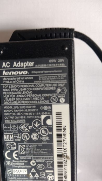 Zasilacz do laptopa Lenovo
