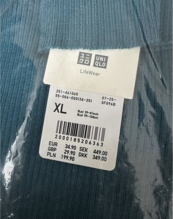 100% вовна мериноса водолазка, гольф uniqlo merino ribbed turtleneck