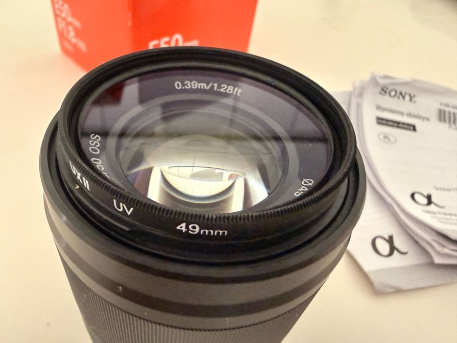 Obiektyw SONY E 50 F1,8 OSS