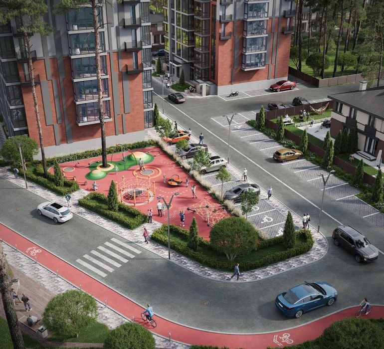 Продаж 2 кімн. квартири для сім’ї| 64 м²| 2 санвузли | біля парку|ЖК Соборний|Гостомель