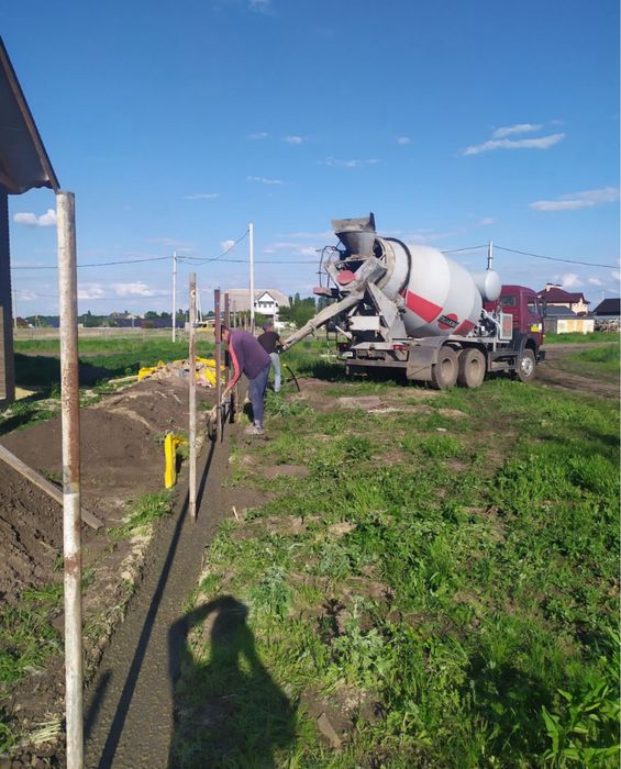 Бетонні роботи. Отмоски. Забори Площадки.Відмостка