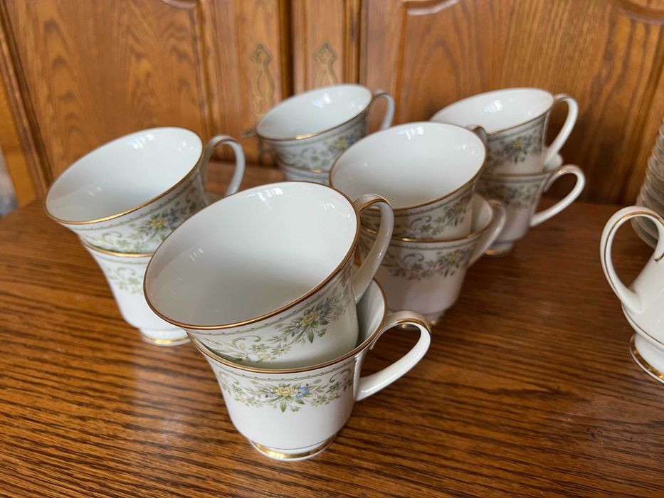 Serwis Kawowy Porcelana Noritake Green Hill 2897