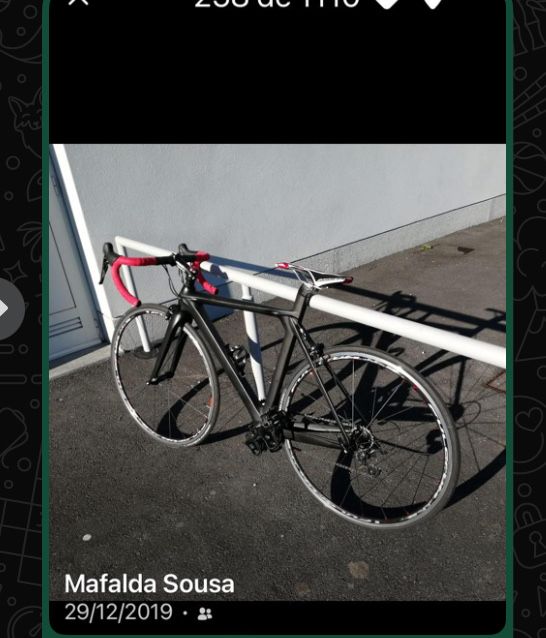 Bicicleta de carbono