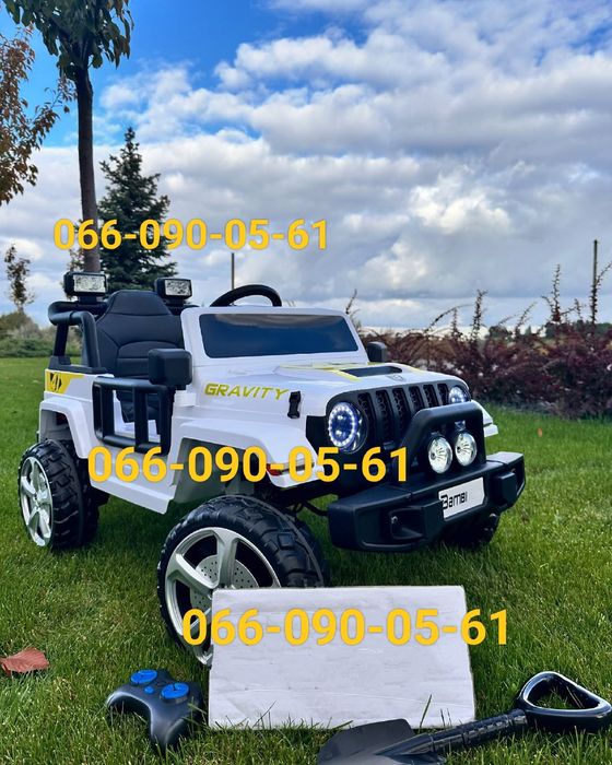 Детский электромобиль Джип Gravity дитячий електромобіль акумуляторі