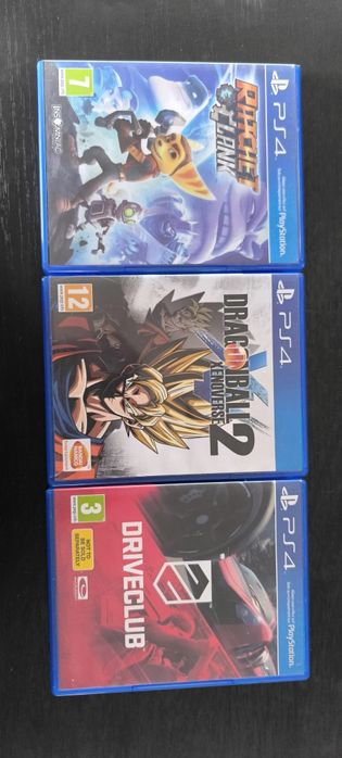 Deagon ball xenoverse 2/Ratchet and clank/Driveclub PlayStation 4