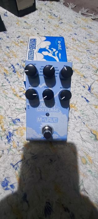 pedal de Reverb M-Vave Mini Universe,