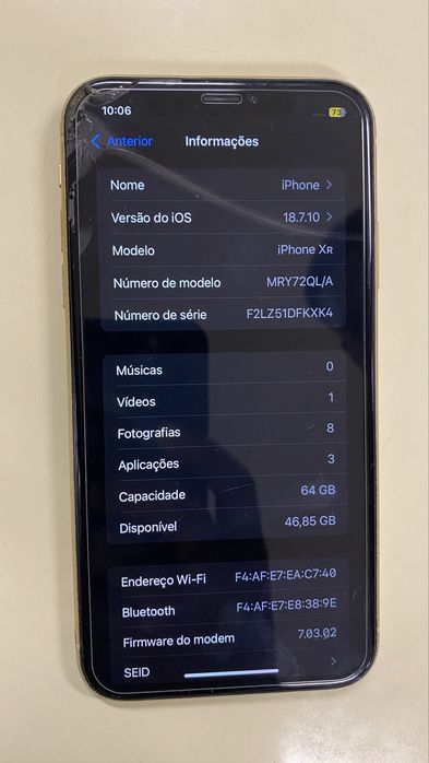 Iphone XR em bom estado