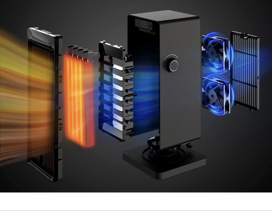 2 aquecedores resistência cerâmica