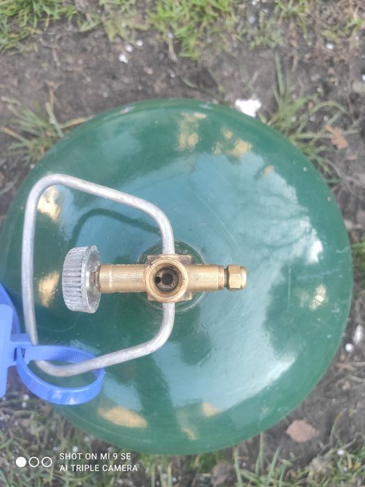 Mała butla na gaz