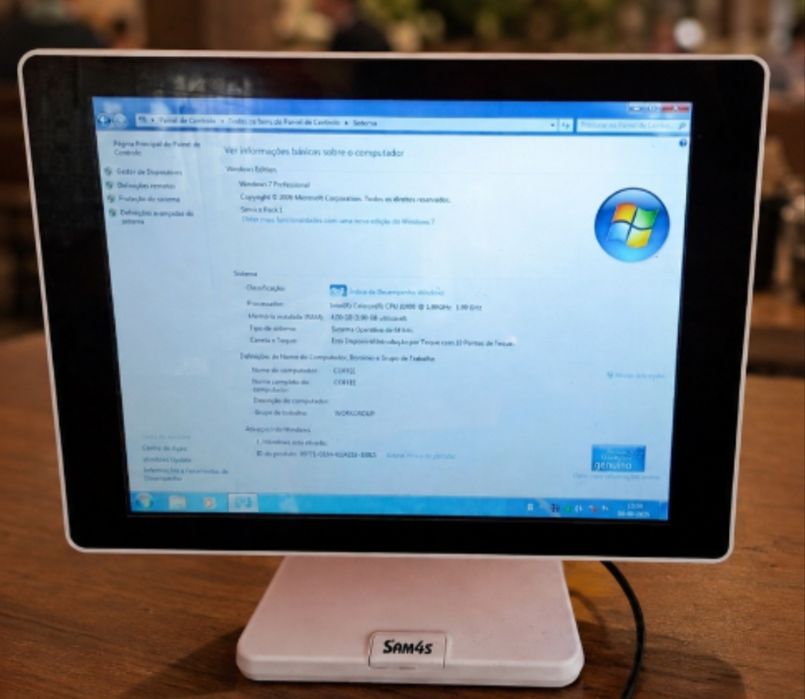 TPV Tátil SAM4S TITAN-S360
.