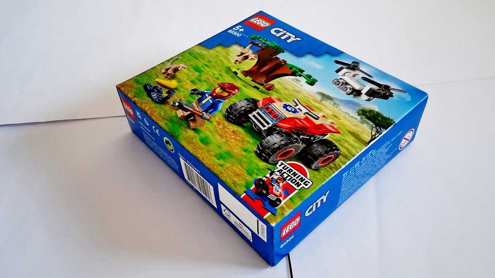 Lego City Jungle 60300 Wildlife Rescue ATV selado