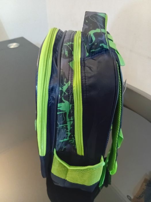 Mochila Infantil Minecraft 3D (Creeper) –Nova!
