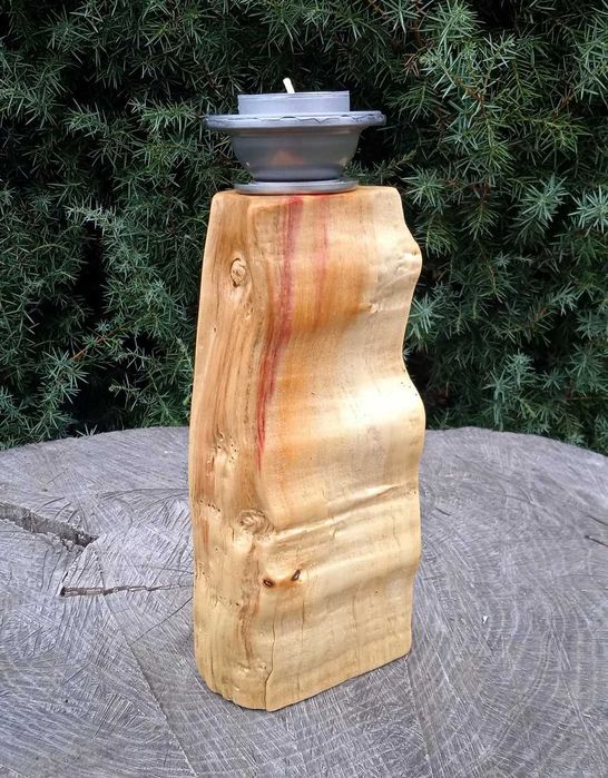 Підсвічник свічник дерево ручна робота бохо-шик еко