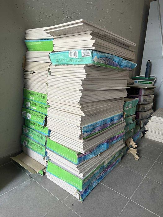 Керамогранітна плитка для підлоги біла 30х60см. товщина 10мм | 58,5м2